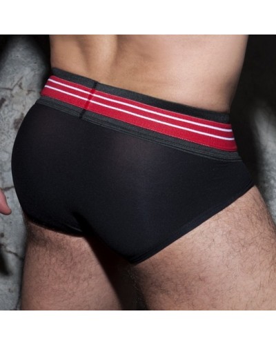 Slip DOUBLE STRIPE Rouge sextoys et accessoires sur La Boutique du Hard