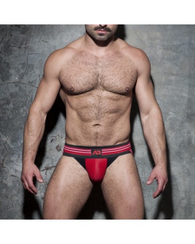 Jockstrap DOUBLE STRIPE Rouge sextoys et accessoires sur La Boutique du Hard
