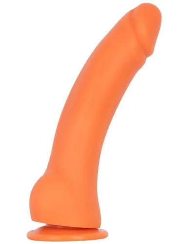 Gode Curvied 17 x 4.5cm Orange sextoys et accessoires sur La Boutique du Hard