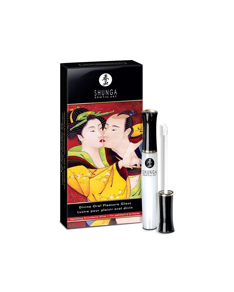 GLOSS Plaisir Divin - Vin Pétillant à la Fraise sextoys et accessoires sur La Boutique du Hard