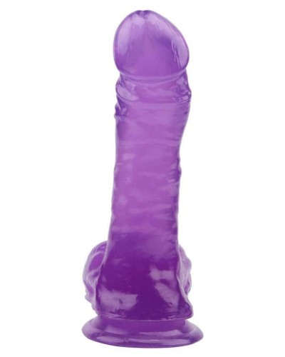 Gode Violet Hi-Rubber 15 x 4 cm sextoys et accessoires sur La Boutique du Hard