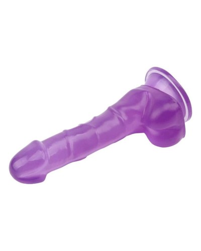 Gode Violet Hi-Rubber 14  x 3.6 cm sextoys et accessoires sur La Boutique du Hard