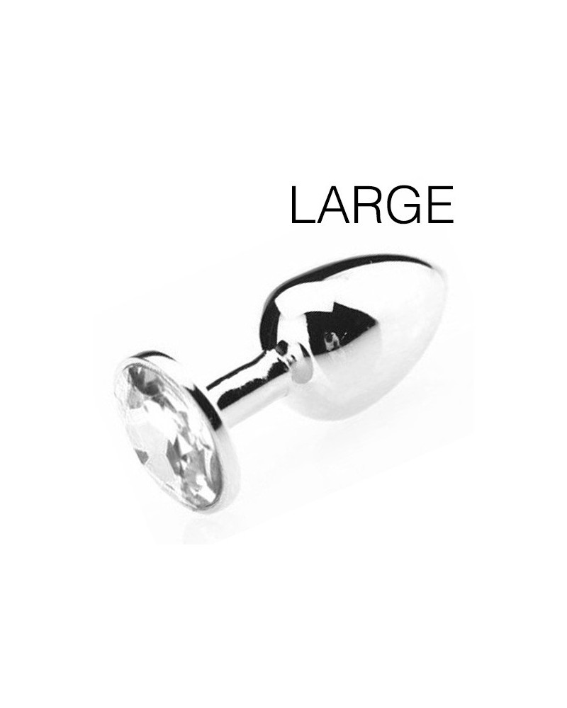 Plug Bijou Spolly Diamant 8.5 x 3.9 cm Large sextoys et accessoires sur La Boutique du Hard