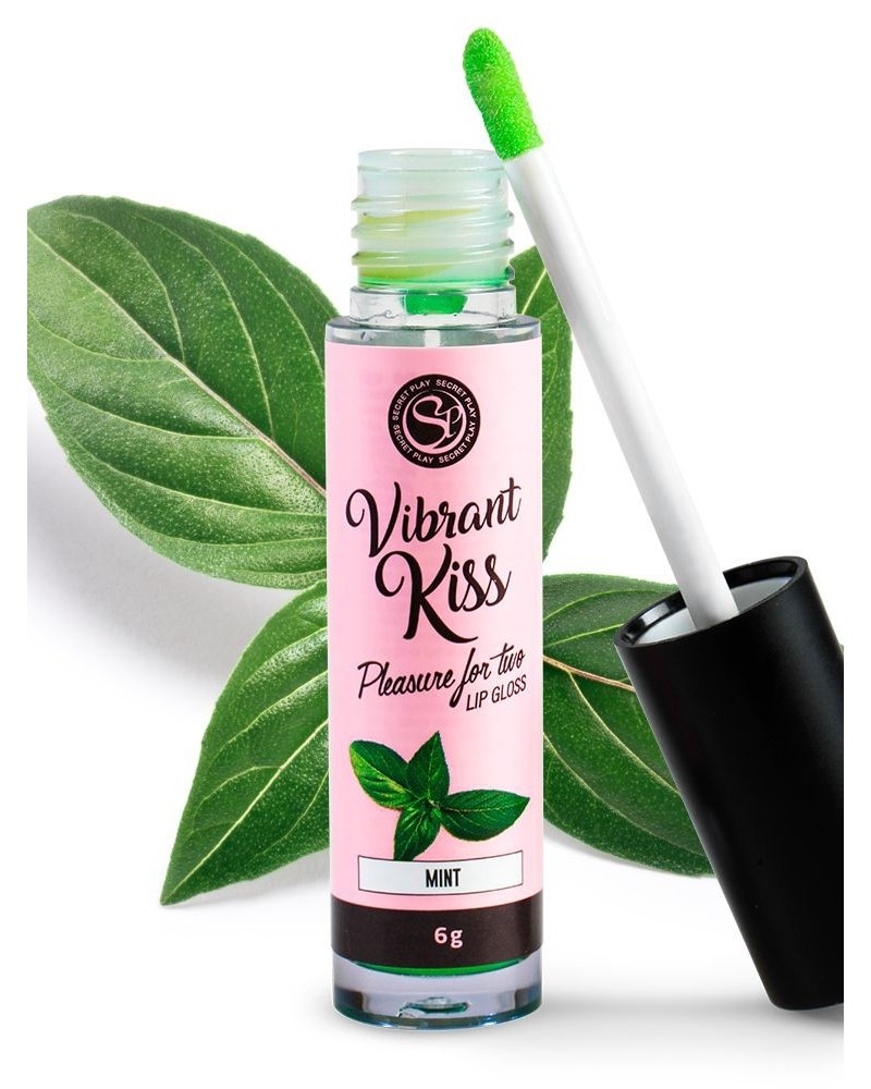 Gloss KISS Menthe sextoys et accessoires sur La Boutique du Hard