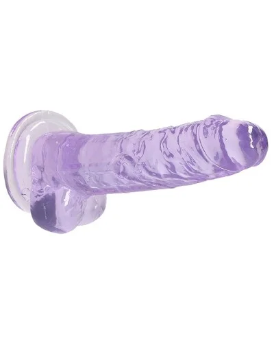 Gode Crystal Clear 14 x 3.5cm Violet sextoys et accessoires sur La Boutique du Hard
