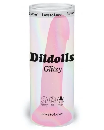 Gode Dildolls Glitzy 16 x 3.6cm sextoys et accessoires sur La Boutique du Hard
