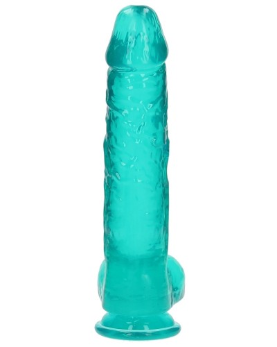 Gode Crystal Clear 21 x 5.5cm Vert sextoys et accessoires sur La Boutique du Hard
