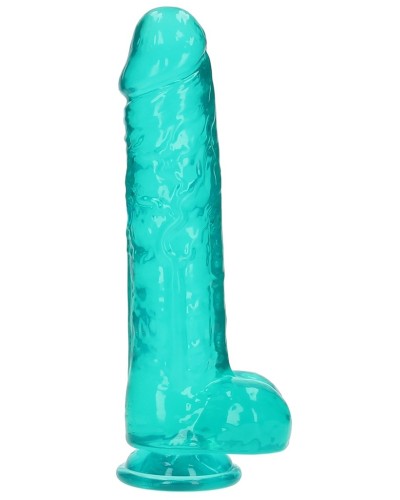 Gode Crystal Clear 21 x 5.5cm Vert sextoys et accessoires sur La Boutique du Hard
