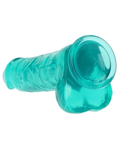 Gode Crystal Clear 21 x 5.5cm Vert sextoys et accessoires sur La Boutique du Hard
