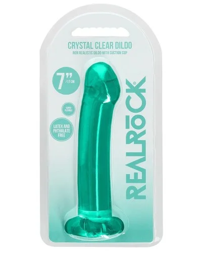 Gode Rody Crystal RealRock 16 x 4cm Vert sextoys et accessoires sur La Boutique du Hard