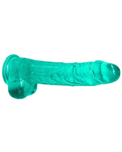 Gode Crystal Clear 19 x 4.5cm Vert sextoys et accessoires sur La Boutique du Hard
