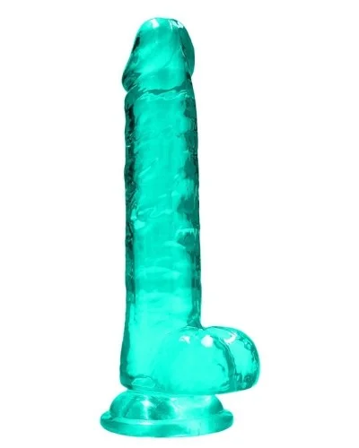Gode Crystal Clear 14 x 3.5cm Vert sextoys et accessoires sur La Boutique du Hard