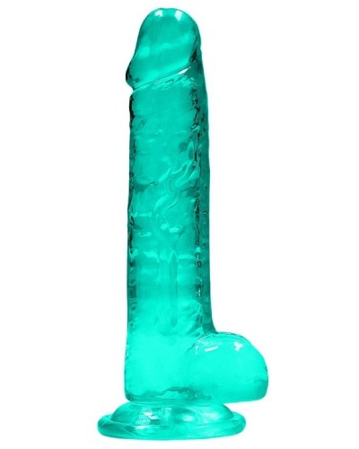 Gode Crystal Clear 14 x 3.5cm Vert sextoys et accessoires sur La Boutique du Hard