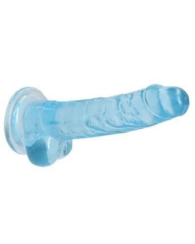 Gode Crystal Clear 14 x 3.5cm Bleu sextoys et accessoires sur La Boutique du Hard