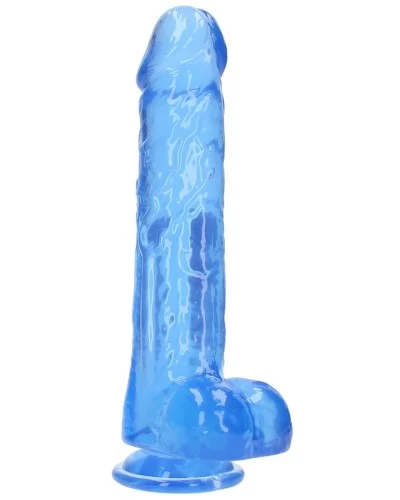 Gode Crystal Clear 21 x 5.5cm Bleu sextoys et accessoires sur La Boutique du Hard