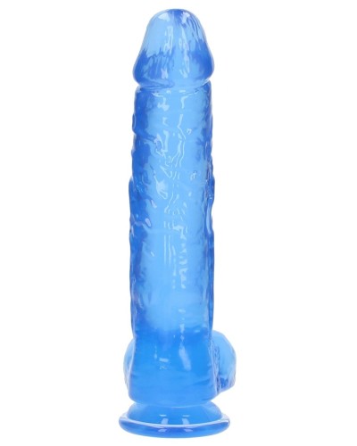 Gode Crystal Clear 21 x 5.5cm Bleu sextoys et accessoires sur La Boutique du Hard