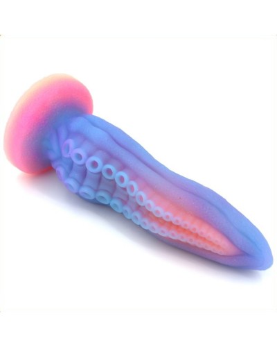 Gode phosphorescent Lumy Octop 21 x 6.3cm sextoys et accessoires sur La Boutique du Hard