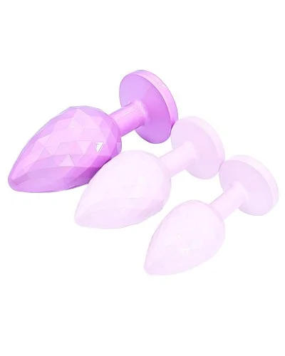 Plug Ikonik Diamond L 8 x 4 cm Rose sextoys et accessoires sur La Boutique du Hard