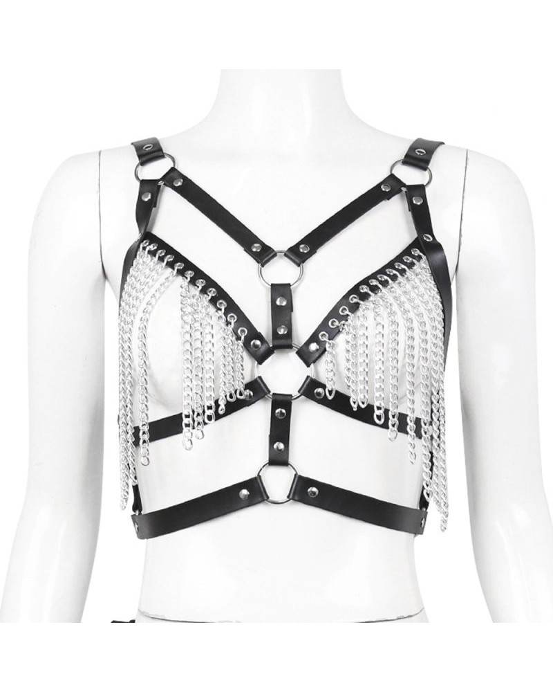 Harnais Buste Ouvert Beauty Chains sextoys et accessoires sur La Boutique du Hard
