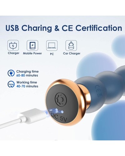 Boules Anales Vibrantes Fifswing 17 x 3.3cm sextoys et accessoires sur La Boutique du Hard