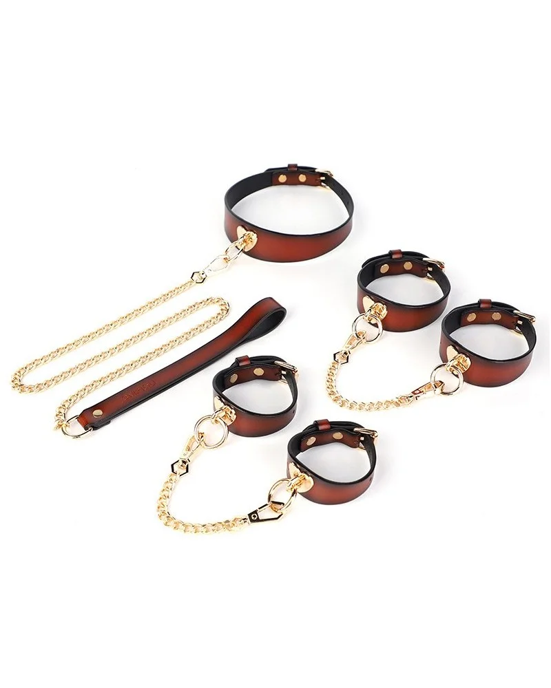 kit Hortt 3 pièces Marron sextoys et accessoires sur La Boutique du Hard