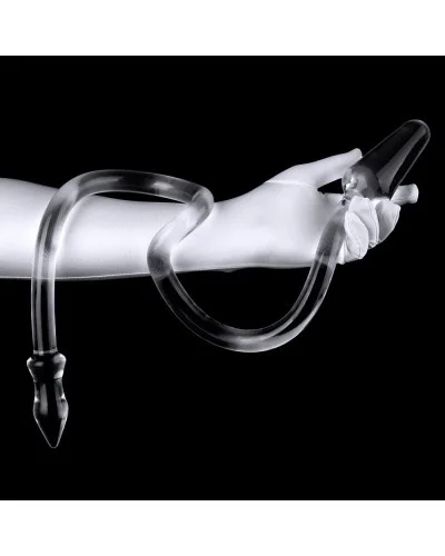 Plug Long Snass 43 x 4.5 cm Transparent sextoys et accessoires sur La Boutique du Hard