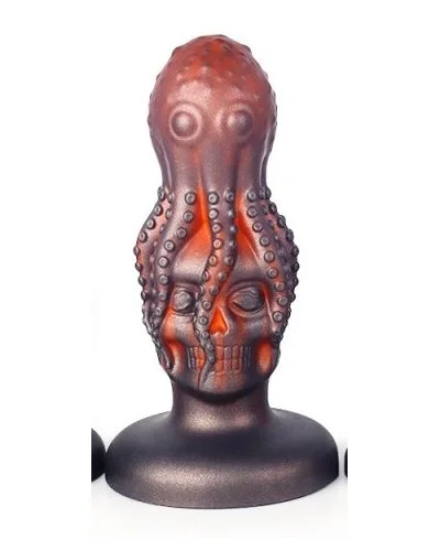 Plug Octoskull XL 17 x 7.5cm sextoys et accessoires sur La Boutique du Hard