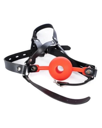 Bâillon-Boule percé Enjoy Wax 49mm Rouge sextoys et accessoires sur La Boutique du Hard
