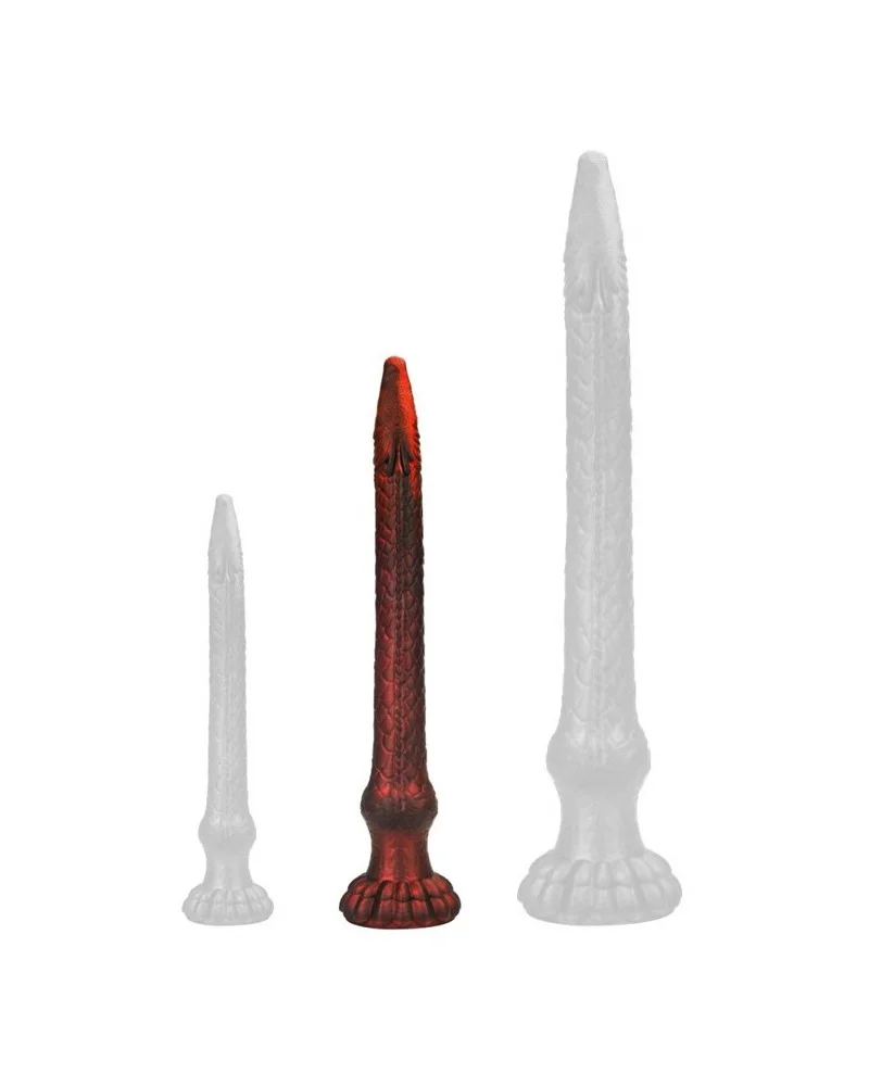 Gode Heelix M 38 x 5.5 cm Rouge sextoys et accessoires sur La Boutique du Hard