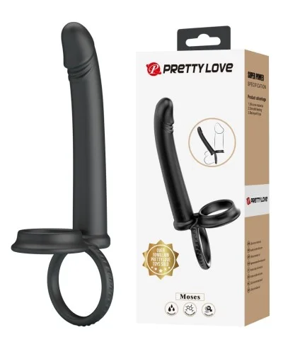 Gode Double pénétration Moses 12 x 2cm sextoys et accessoires sur La Boutique du Hard
