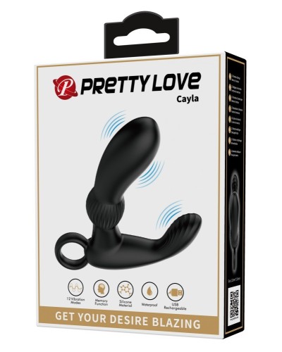 Stimulateur de prostate vibrant Cayla 9 x 3cm sextoys et accessoires sur La Boutique du Hard
