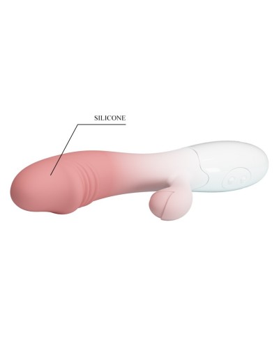 Vibro Rabbit Snappy 9.5 x 3.2cm Bicolore sextoys et accessoires sur La Boutique du Hard