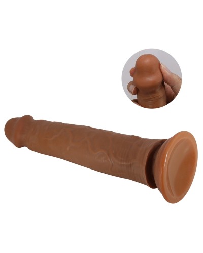 Gode réaliste Sharife 22 x 4.5 cm Marron sextoys et accessoires sur La Boutique du Hard