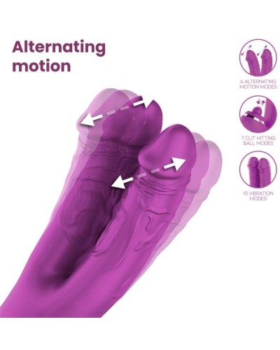 Vibro Rabbit Nico 12 x 3.7cm sextoys et accessoires sur La Boutique du Hard