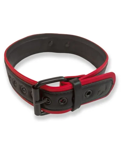 Collier Puppy Collar Noir-Rouge sextoys et accessoires sur La Boutique du Hard