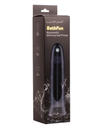 Pompe à pénis automatique Bathfun 19 x 6.3cm sextoys et accessoires sur La Boutique du Hard