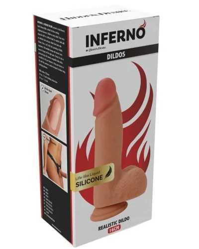 Gode Inferno Luciano 14 x 4cm sextoys et accessoires sur La Boutique du Hard