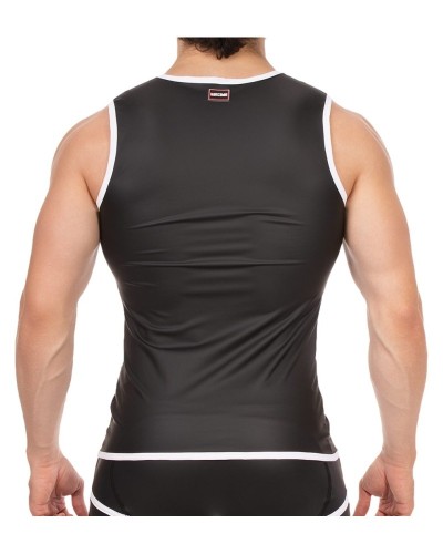 Veste sans manche Robin Noir-Blanc sextoys et accessoires sur La Boutique du Hard