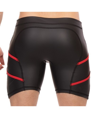 Short Nuru Noir-Rouge sextoys et accessoires sur La Boutique du Hard