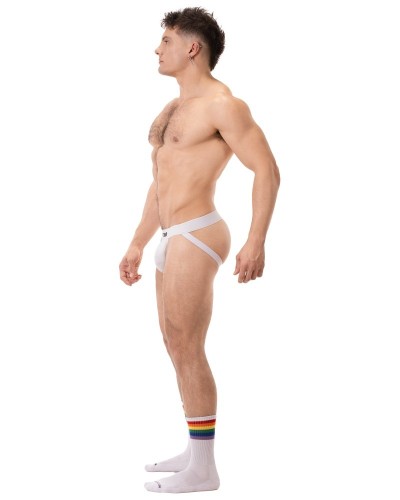 Jockstrap Basic Ares Blanc sextoys et accessoires sur La Boutique du Hard