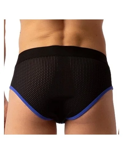 Slip Sicile Noir-Bleu sextoys et accessoires sur La Boutique du Hard