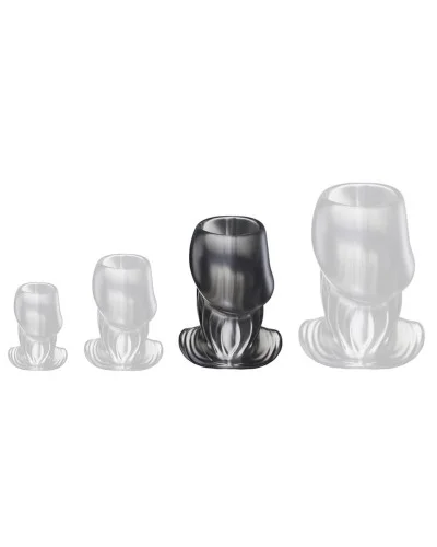 Plug Tunnel Holik L 7 x 4.5 cm - Ouverture 31 Noir sextoys et accessoires sur La Boutique du Hard