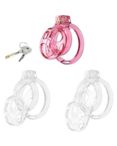 Cage de Chasteté Lock Cobra S 6 x 3.6cm Rose sextoys et accessoires sur La Boutique du Hard
