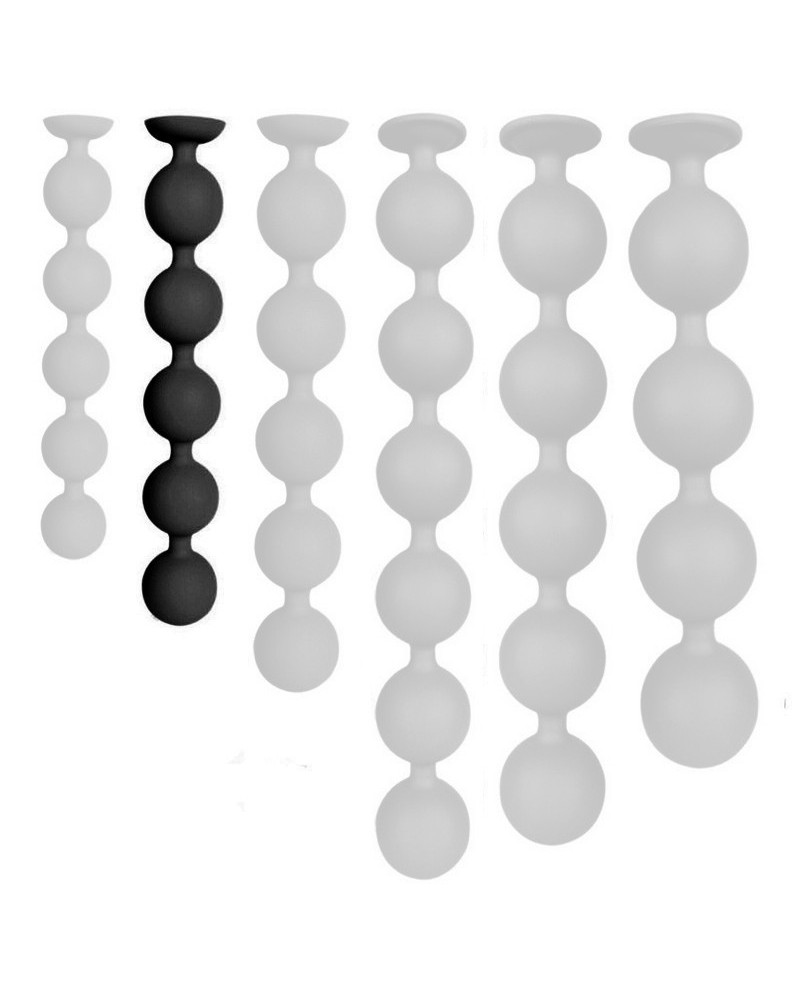 Boules Bulby Butt M 30 x 4.7 cm Noires sextoys et accessoires sur La Boutique du Hard