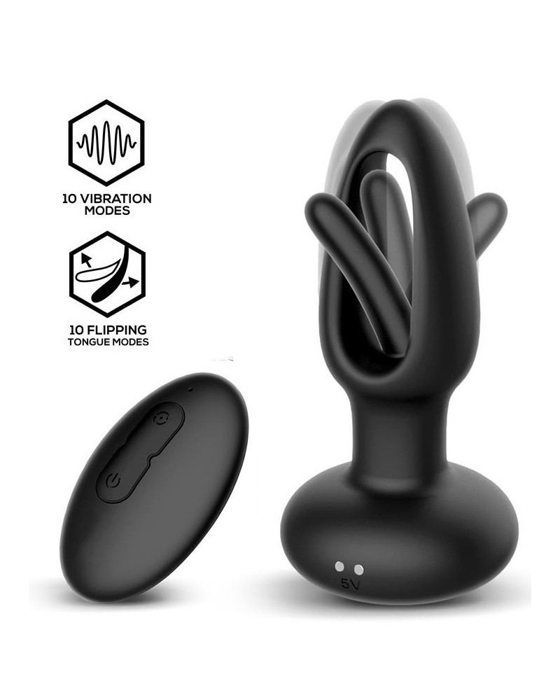 Plug Vibrant SASHA 2 10 x 4cm sextoys et accessoires sur La Boutique du Hard