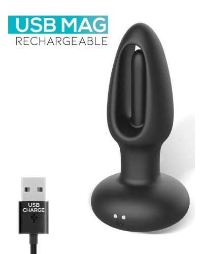 Plug Vibrant SASHA 2 10 x 4cm sextoys et accessoires sur La Boutique du Hard