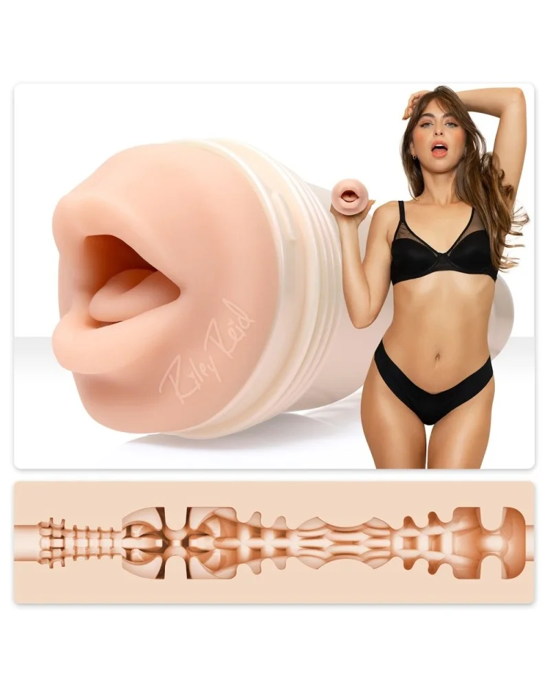 Masturbateur Fleshlight Riley Reid Insomnia Bouche sextoys et accessoires sur La Boutique du Hard
