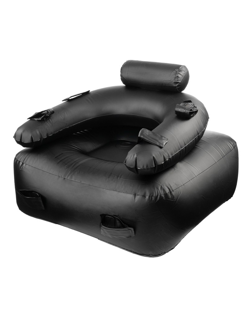 Fauteuil Gonflable avec Menottes Dom Sofa 80 x 80cm sextoys et accessoires sur La Boutique du Hard