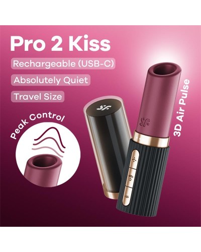 Stimulateur de Clitoris Pro 2 Kiss sextoys et accessoires sur La Boutique du Hard