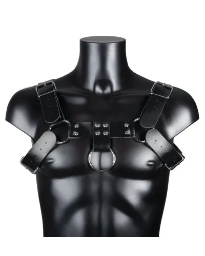 Harnais Simili Harnis Noir sextoys et accessoires sur La Boutique du Hard